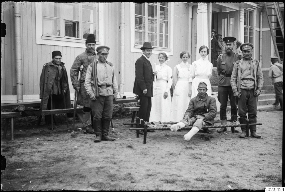 porträtt, gruppbild, personhistoria